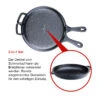 SANTOS Pfannenset 2-teilig Gusseisen, Ø 27 Cm -GrillMeister Geschäft santos guss pfannen set 2 tlg 25fc09ff3e4d34a8b5d0b50fa6db11d8