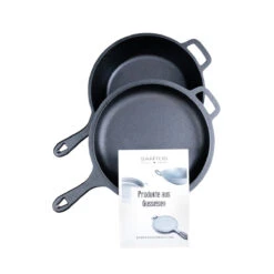 SANTOS Pfannenset 2-teilig Gusseisen, Ø 27 Cm 14 SANTOS Pfannenset 2-teilig Gusseisen, Ø 27 Cm -GrillMeister Geschäft santos guss pfannen set 2 tlg 94a3750e017c26fdbf72b76c6eec0453