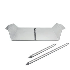 SANTOS Gyrosspieß Vertikal Edelstahl, 3-teilig -GrillMeister Geschäft santos gyrosspie vertikal edelstahl 3 teilig 2419242e1a849e1048d49181d57b4870