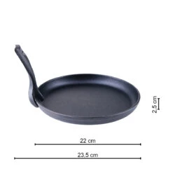 SANTOS Pfanne Gusseisen Inkl. Tablett & Griff, Ø 22cm -GrillMeister Geschäft santos pfanne gusseisen inkl tablett griff 22cm ca03e05f7467910b887024804fc77dc0