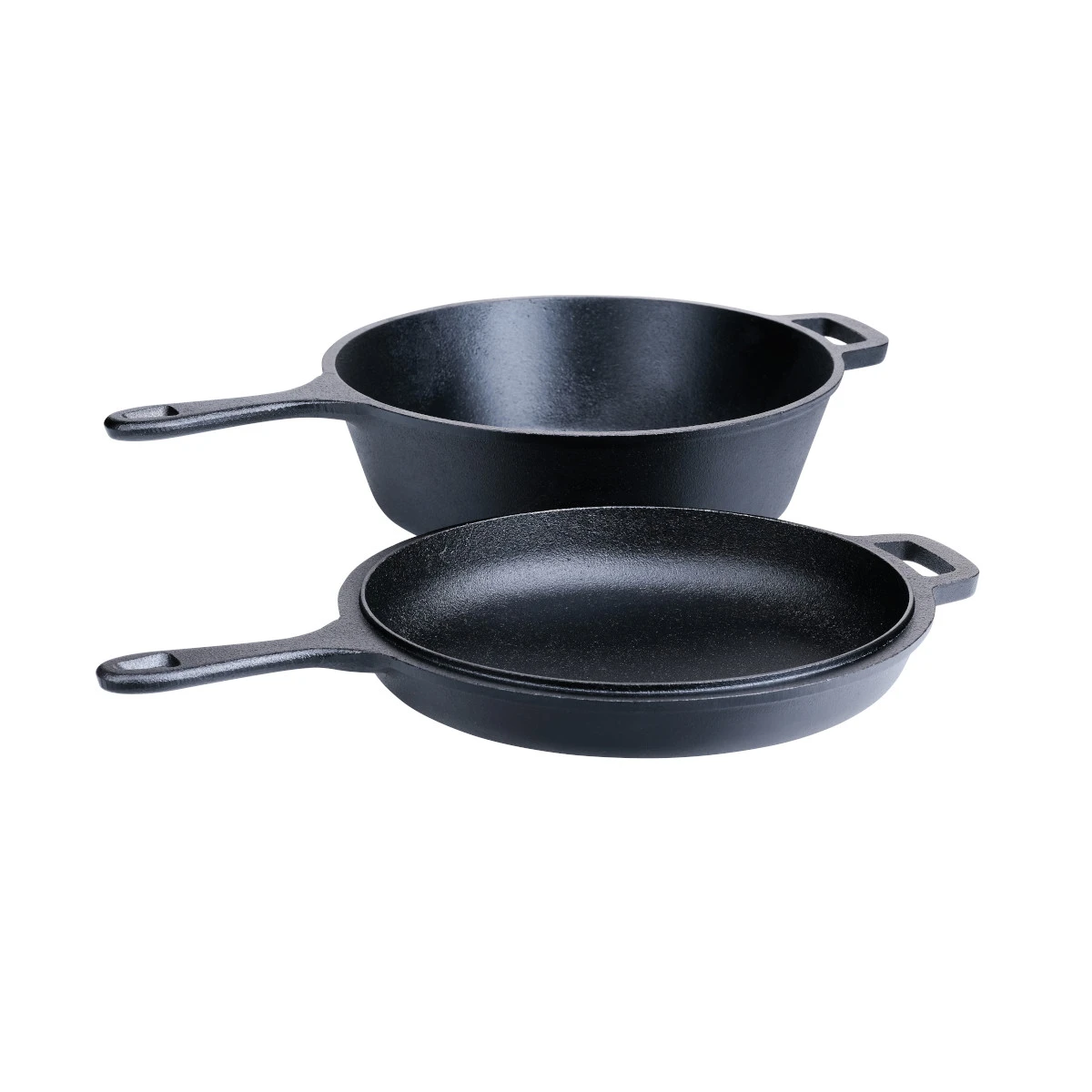 SANTOS Pfannenset 2-teilig Gusseisen, Ø 27 Cm 6 SANTOS Pfannenset 2-teilig Gusseisen, Ø 27 Cm – Bild 4