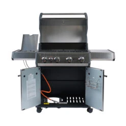 SANTOS S-401 Mit Seitenkocher, Edelstahl -GrillMeister Geschäft santos s 401 mit seitenkocher edelstahl geoeffnet d3136a076477beaaee373a1ebca9c52b