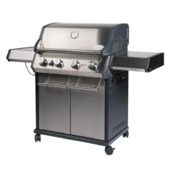 SANTOS S-401 Mit Seitenkocher, Edelstahl -GrillMeister Geschäft santos s 401 mit seitenkocher edelstahl seitenablage c309855b05633fcecf6d6271a31d1dfe