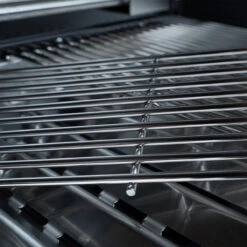 SANTOS S-418 Black Mit Edelstahlrosten, Inkl. Seiten- & Heckbrenner -GrillMeister Geschäft santos s 418 black mit edelstahlrosten 3165127e87311d44a8a67b287b9c5c54