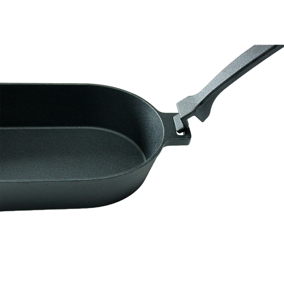 SANTOS Gusseiserne Grillpfanne, Oval Mit Abnehmbarem Griff, 36 X 19 Cm 13 SANTOS Gusseiserne Grillpfanne, Oval Mit Abnehmbarem Griff, 36 X 19 Cm – Bild 11