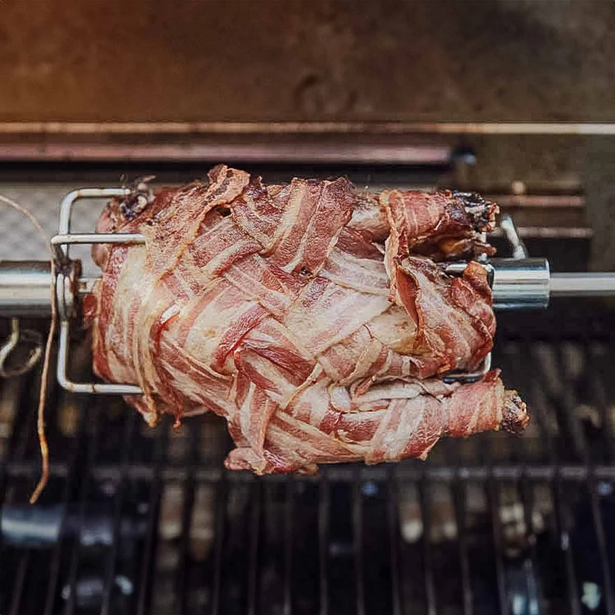 SANTOS Drehspieß Für Broil King Baron 500er 4 SANTOS Drehspieß Für Broil King Baron 500er – Bild 2