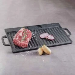 SANTOS Wende-Grillplatte Gusseisen, 42,5 X 23 Cm -GrillMeister Geschäft santos wende grillplatte gusseisen 1a36b293f9ba116b401ee4a9d5c0defc