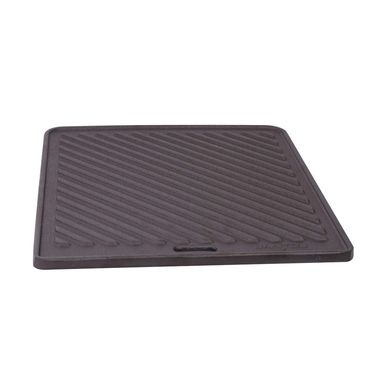 SANTOS Wende-Grillplatte Gusseisen, 30,5 X 33,7 Cm 5 SANTOS Wende-Grillplatte Gusseisen, 30,5 X 33,7 Cm – Bild 3