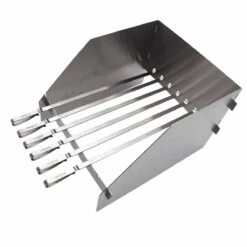 SANTOS Windschild Für Seitenbrenner Der SANTOS S-Serie, E-Serie & P-618 Mit XXL Spießen, Edelstahl -GrillMeister Geschäft santos windschild fuer seitenbrenner der santos s serie e serie mit xxl spie en edelstahl 394fd75d7d515215a775b45e1473da3e