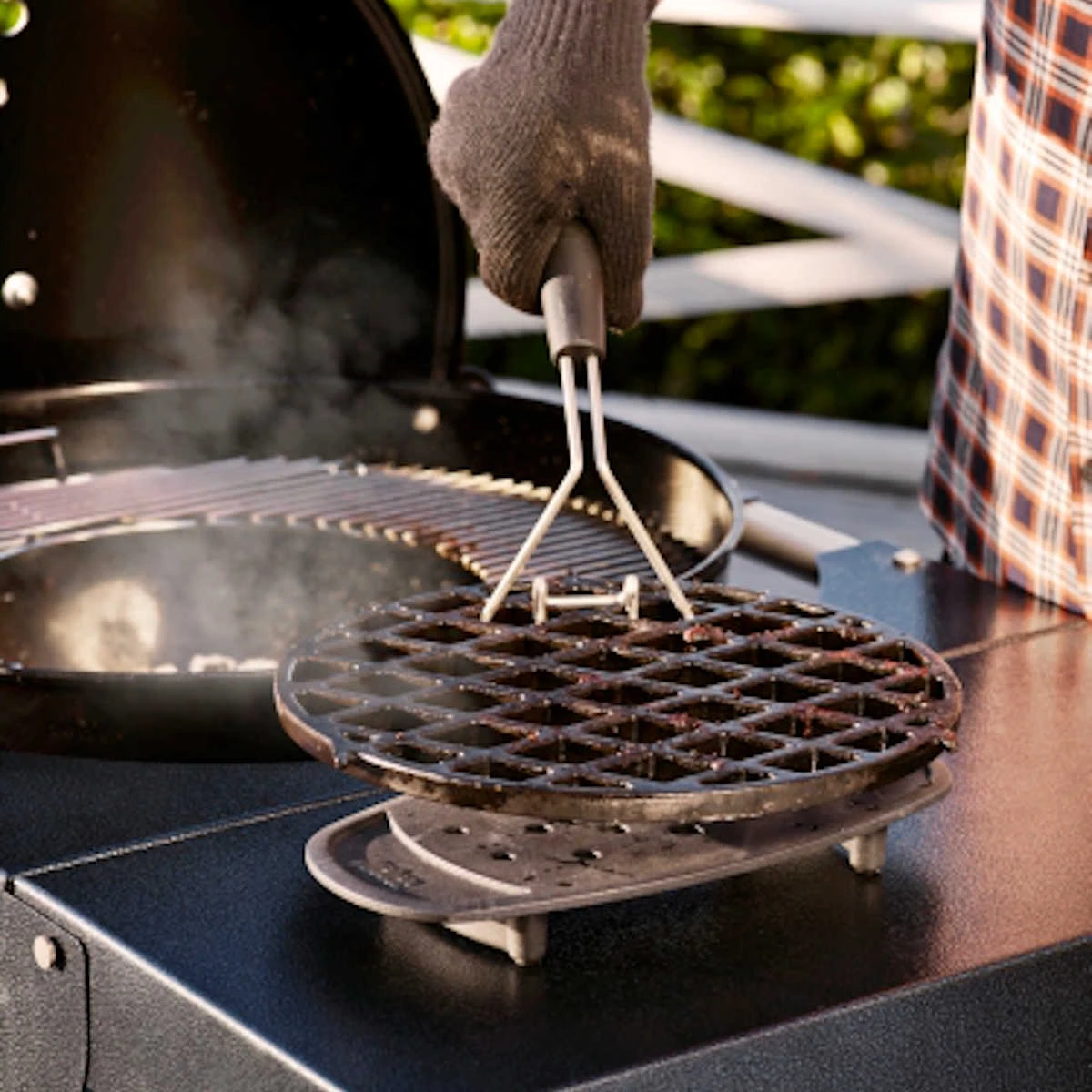 Weber Untersetzer Für GBS Kochgeschirr, Gusseisen 3 Weber Untersetzer Für GBS Kochgeschirr, Gusseisen