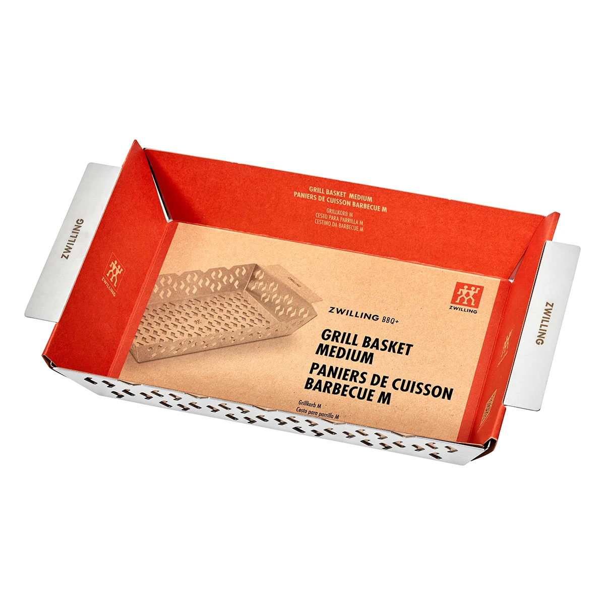 ZWILLING BBQ Grillkorb Edelstahl, Größe M 8 ZWILLING BBQ Grillkorb Edelstahl, Größe M – Bild 6